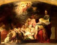 After Bartolome Esteban Murillo - The Birth of the Virgin